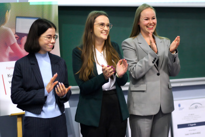 Laureatki konkursu Medi@stery