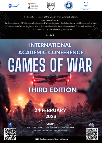 Plakat Games of War 2026