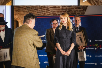 Prof. Natalia Marek-Trzonkowska podczas wręczenia nagród Pomorzanin Roku 2025; fot. Karol Makurat/Zawsze Pomorze