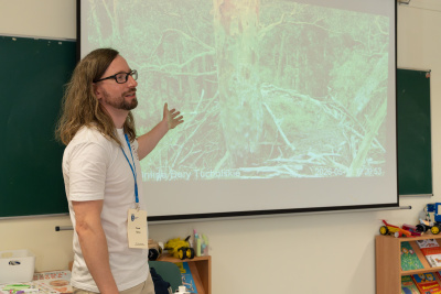 Dr Paweł Śpica, koordynator BIP „Outdoor Education in Intercultural Perspective” na Uniwersytecie Gdańskim