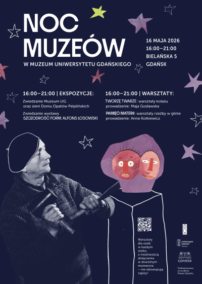 plakat reklamujący noc muzeów