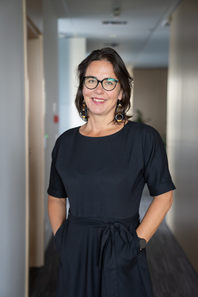 z dr hab. Joanna Różycka-Tran, prof. UG, fot. B. Jętczak