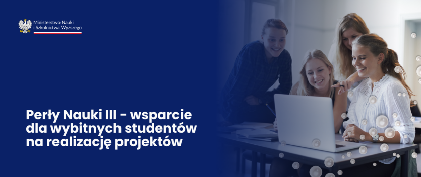 Baner programu Perły nauki III