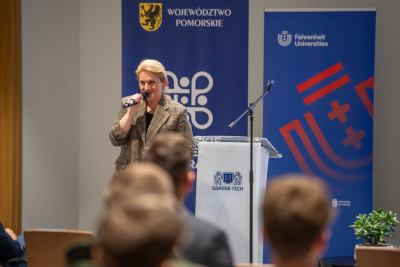 Dr hab U. Patocka-Sigłowy, prof. UG, Dzień jakości FarU, fot. 39, fot. Gregmar