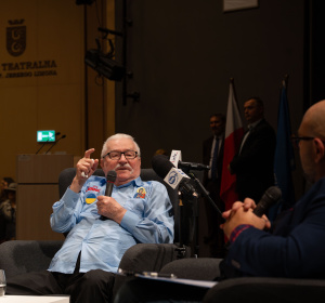 Spotkanie z Lechem Wałęsą