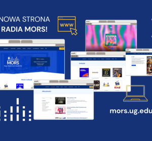 Grafika ze zrzutami ekranu: NOWA STRONA RADIA MORS