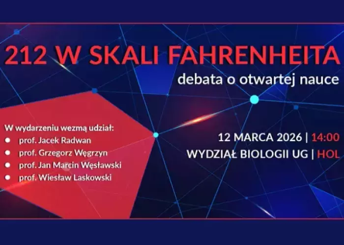 Grafika 212 Fahrenheita - debata o otwartej nauce