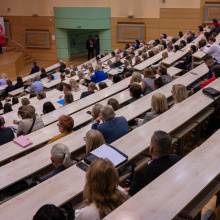 I Forum Ośrodków Kuratorskich, widownia widziana z góry, fot. Julia Ratajczak