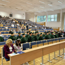 Inauguracja roku akademickiego 2021/2022 na WZ UG. Fot. Zuzanna Minga.
