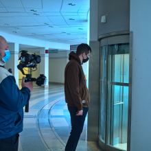 Ekipa Filmowa i  Andrei Arkhipenka