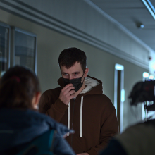 Ekipa Filmowa i  Andrei Arkhipenka