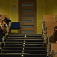 Ekipa Filmowa i  Andrei Arkhipenka
