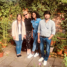 dr Priyanka Verma, dr Charmaine Dambuza, Babar Dogar oraz dr hab. Agnieszka Piotrowska,