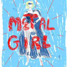 Plakat filmu Metal-Girl