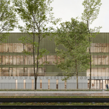 Przyszłe Centrum Sportowe UG - wizualizacja