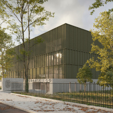 Przyszłe Centrum Sportowe UG - wizualizacja