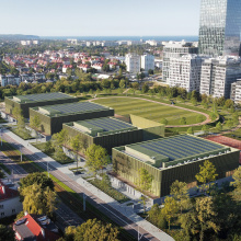 Przyszłe Centrum Sportowe UG - wizualizacja