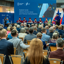 Nadanie tytułu doktora honoris causa Uniwersytetu Gdańskiego prof. dr. hab. Piotrowi Hofmańskiemu