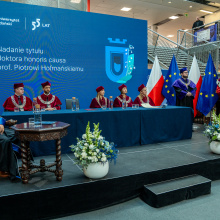 Nadanie tytułu doktora honoris causa Uniwersytetu Gdańskiego prof. dr. hab. Piotrowi Hofmańskiemu