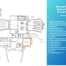 Plan - lista wystawców