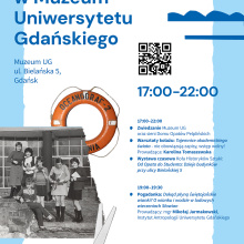 Plakat Noc Muzeów w Muzeum UG