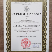 Dyplom uznania