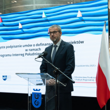 Podpisanie umowy Interreg 6