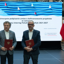 Podpisanie umowy Interreg 19