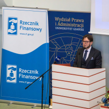 Otwarcie Biura Pełnomocnika Terenowego Rzecznika Finansowego na UG, fot. S. Dajkowski