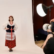 Studentka IK UG w finale Chinese Bridge w Chinach/ Fot. IK UG