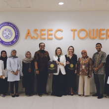 Spotkanie z zespołem International Office oraz przedstawicielami poszczególnych wydziałów Airlangga University