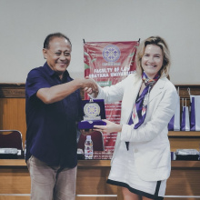 Spotkanie z władzami Udayana University 