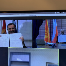 Zdjęcie ze spotkania online