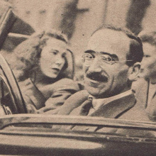 Zdjęcie archiwalne z magazynu "Film", nr 31-32, 24 grudnia 1947 r., pl.wikipedia.org, domena publiczna