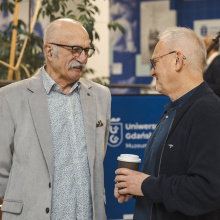 Jubileusz, wernisaż i promocja powieści prof. Tomasza Szkudlarka, fot. Alan Stocki, 001