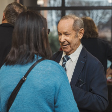 Jubileusz, wernisaż i promocja powieści prof. Tomasza Szkudlarka, fot. Alan Stocki, 017