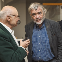 Jubileusz, wernisaż i promocja powieści prof. Tomasza Szkudlarka, fot. Alan Stocki, 018