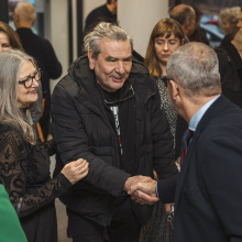 Jubileusz, wernisaż i promocja powieści prof. Tomasza Szkudlarka, fot. Alan Stocki, 027