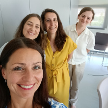 Katarzyna Świerk (druga od lewej) podczas wizyty w Lizbonie w ramach projektu RAR-UG - fot. 1