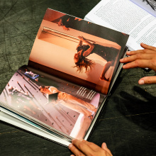 theatrical performance captured in a book form