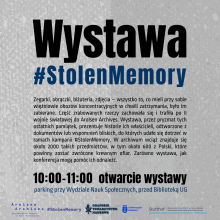 Grafika Wystawa #StolenMemory