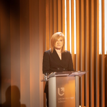 prof. dr hab. Elżbieta Żądzińska, Rektor Uniwersytetu Łódzkiego