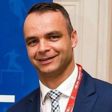 Na zdjęciu Tomasz Aftański, Z-ca Dyrektora Centrum Wychowania Fizycznego i Sportu