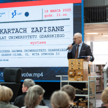W kartach zapisane - wernisaż wystawy. Fot. B. Jętczak