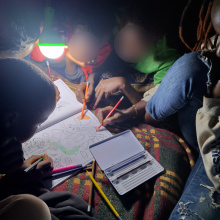 Kolorowanie przy latarce, Tigania, 2024