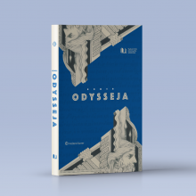 Projekt okładki "Odyssei" w przekładzie prof. dr. hab. Wacława Dawidowicza