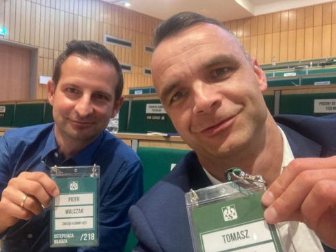 Na zdjęciu Tomasz Aftański i Piotr Walczak