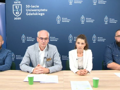 Gospodarze rekrutacyjnego spotkania online