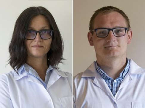 Na zdjęciu prof. dr hab. inż. Adriana Zaleska-Medynska oraz dr inż. Paweł Mazierski
