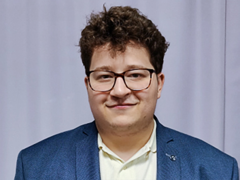 Na zdjęciu Bartosz Chojnacki, student UG
